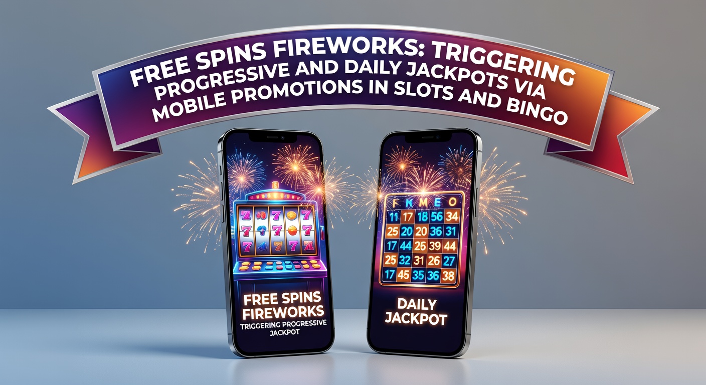Vibrant mobile interface displaying fireworks exploding with free spins activation on a slots game, highlighting jackpot triggers in a bingo-slots hybrid promotion