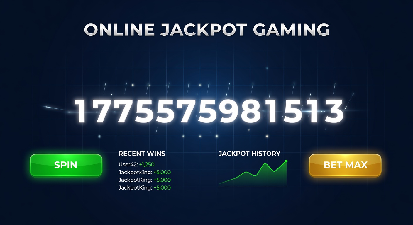 Network diagram showing interconnected servers and player devices linking global jackpot pools, with data streams highlighting real-time synchronization
