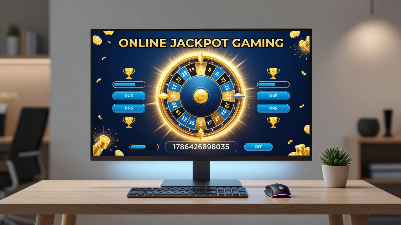 Mobile screen showing jackpot win notification alongside payment processing details