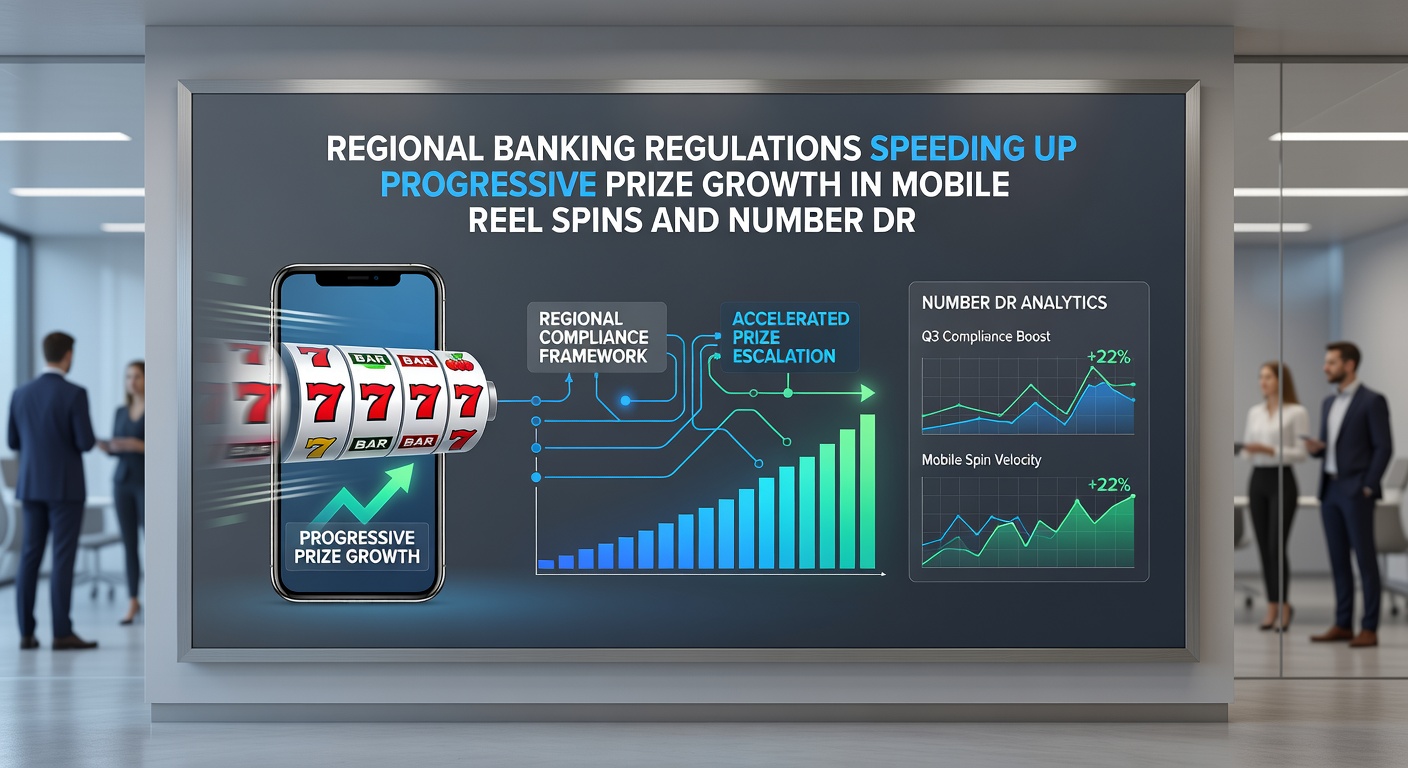 Infographic illustrating regional banking regulations and their timelines for progressive prize accumulation in mobile gaming